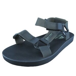 Ozark Trail  Men Sport Sandals Black Synthetic‎ Hook & Loop Size 11 Medium